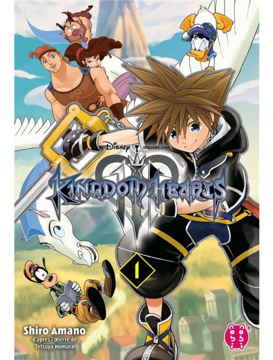 Kingdom hearts III tome 1 main product photo