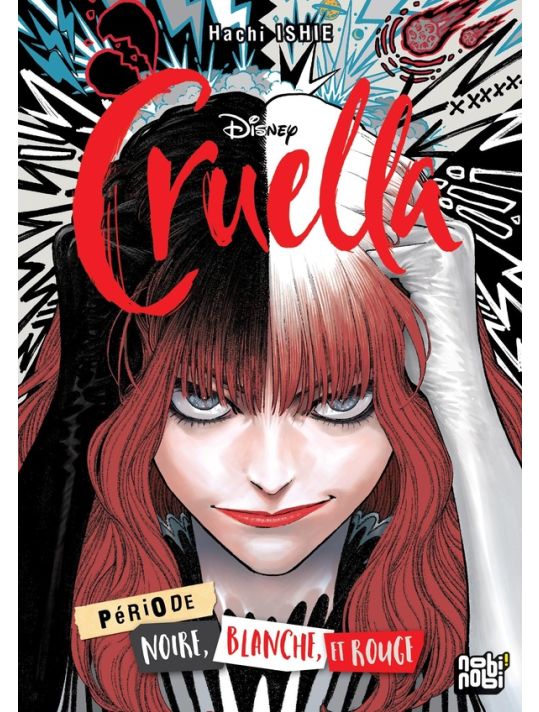 Cruella - Période noire, blanche et rouge main product photo