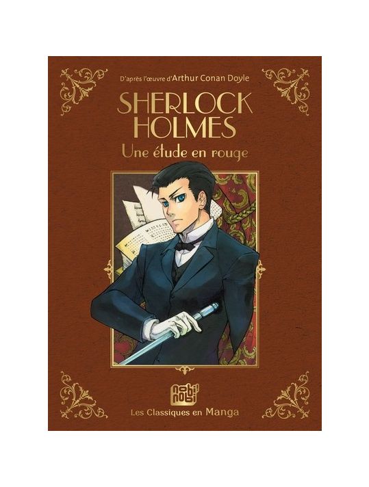 Sherlock holmes - Une étude en rouge (classiques en manga) main product photo
