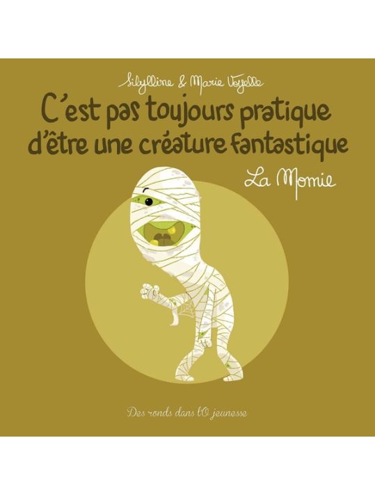 C'est pas toujours pratique d'être une créature fantastique - La momie main product photo