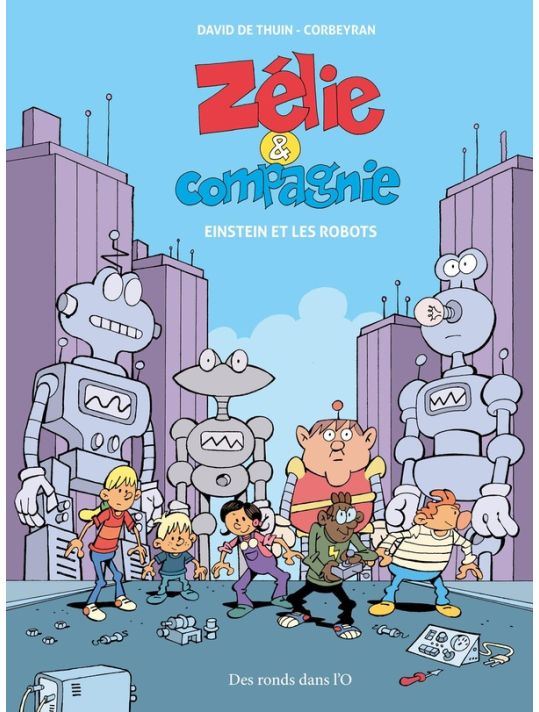 Zélie et compagnie - Einstein et les robots main product photo