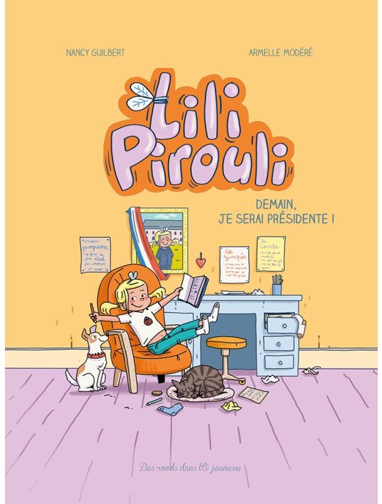Lili Pirouli - Demain je serai présidente main product photo