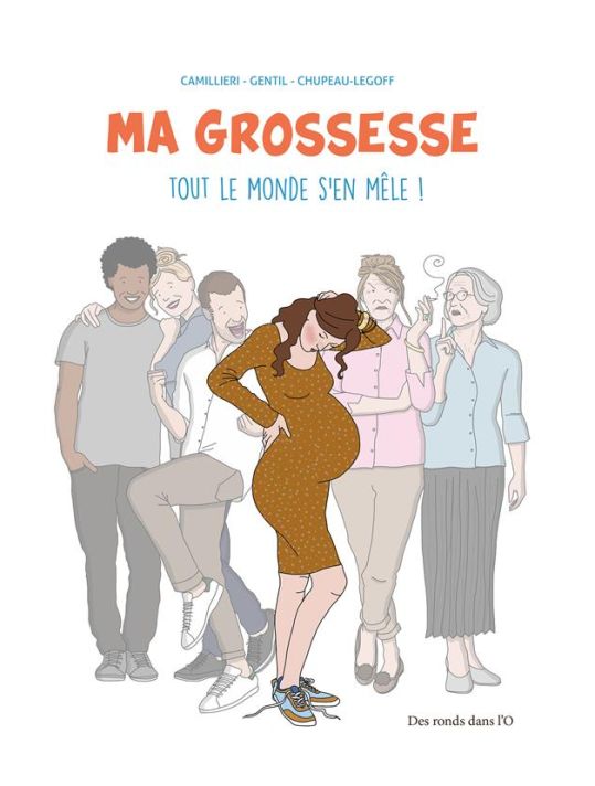 Ma grossesse, tout le monde s'en mêle main product photo