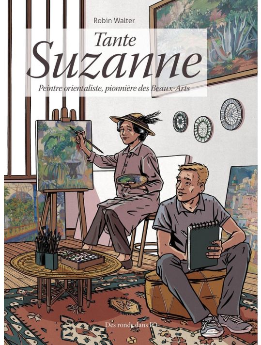 Tante Suzanne - Peintre Orientaliste, pionnière des Beaux-arts main product photo