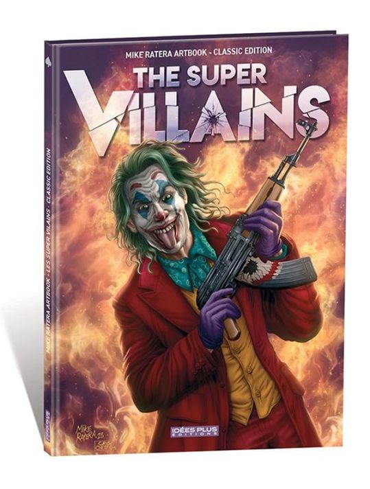 The super villains - artbook main product photo