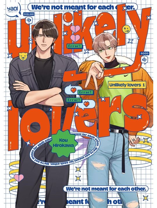 Unlikely lovers tome 1 main product photo