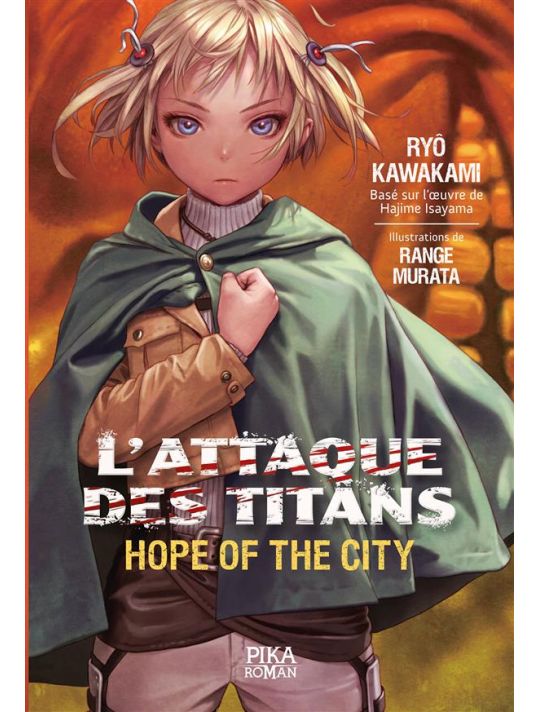 L'attaque des titans - Hope of the city (roman) main product photo