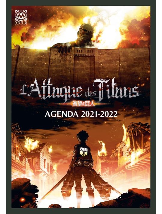 Agenda 2021-2022 L'attaque des titans main product photo