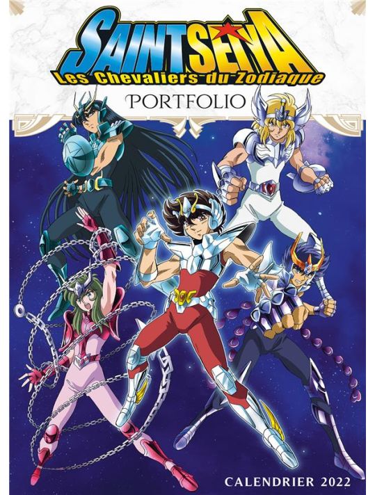 Calendrier Saint Seiya 2022 main product photo
