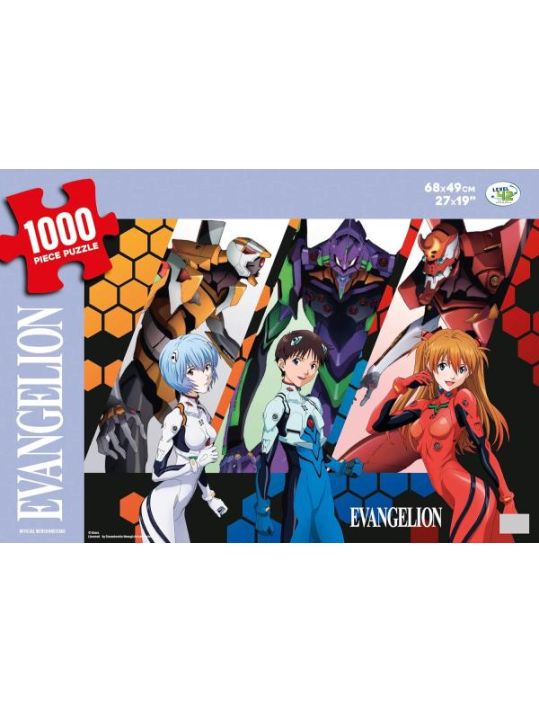 Evangelion - neon genesis - puzzle 1000 pièces main product photo