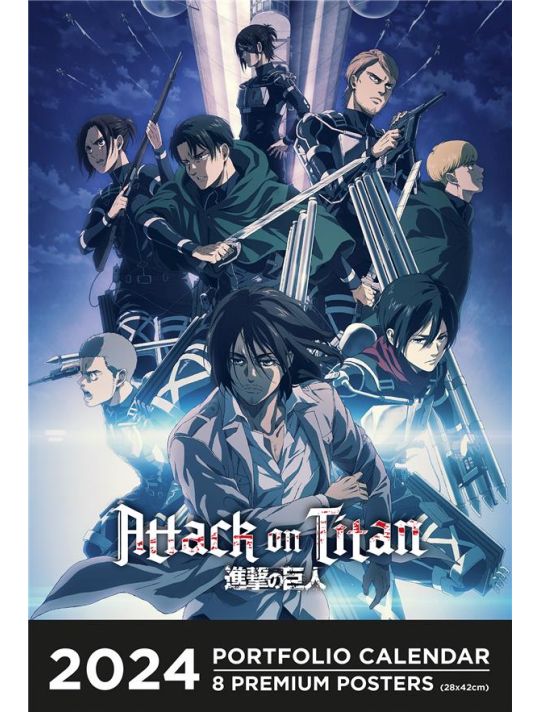 Attaque des titans - Calendrier 2024 main product photo