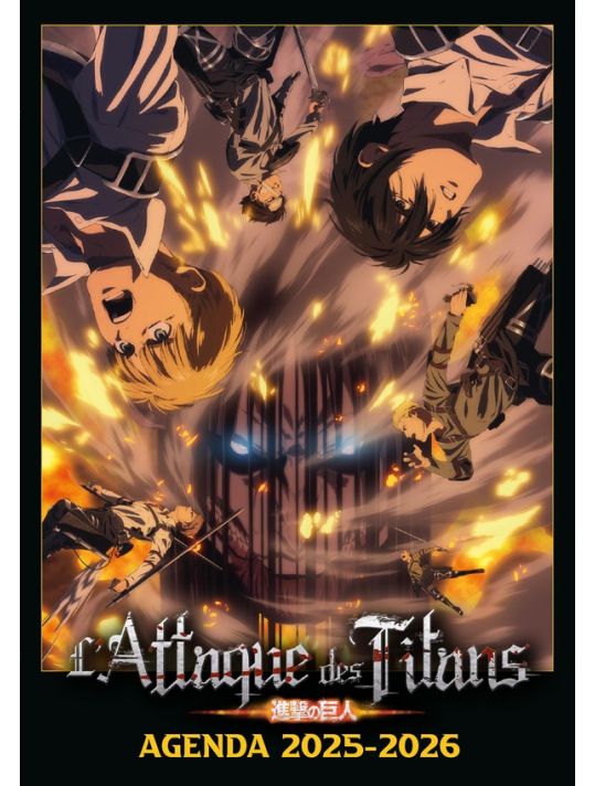 L'attaque des titans - agenda 2025-2026 main product photo