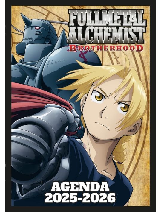 Fullmetal alchemist - agenda 2025/2026 main product photo