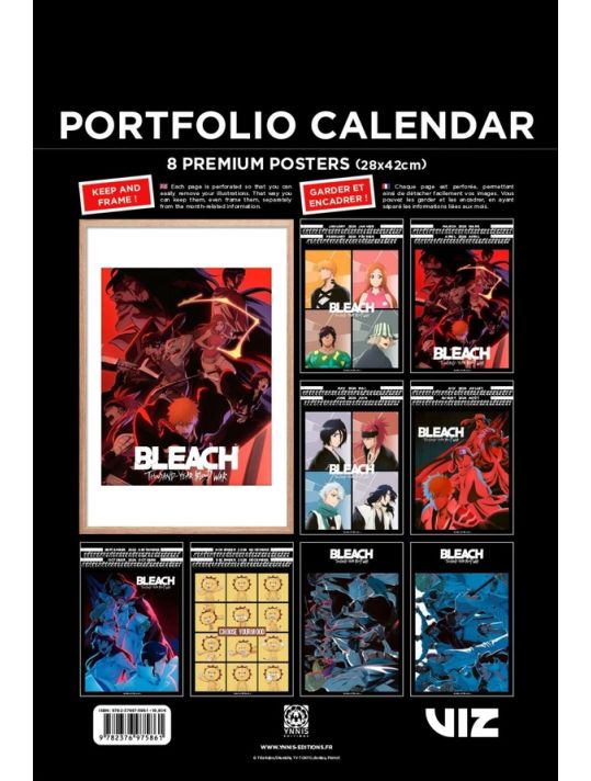 Bleach - calendrier portfolio 2026 main product photo