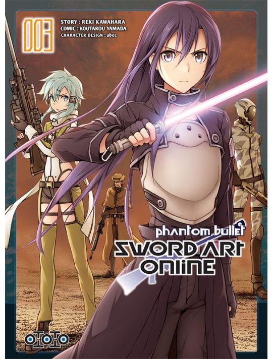 Sword art online - Phantom bullet tome 3 main product photo