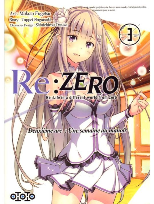 Re : Zero - deuxième arc tome 3 main product photo
