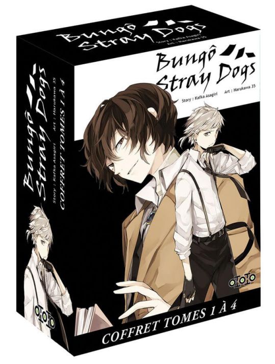 Coffret Bungô stray dogs tomes 1 à 4 main product photo