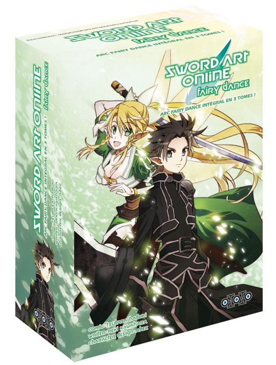 Sword art online - fairy dance coffret tomes 1 à 3 main product photo