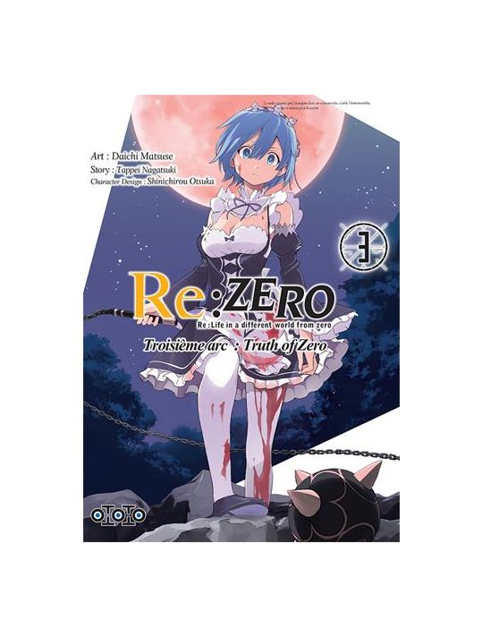 Re : Zero - Troisème arc : truth of zero tome 3 main product photo