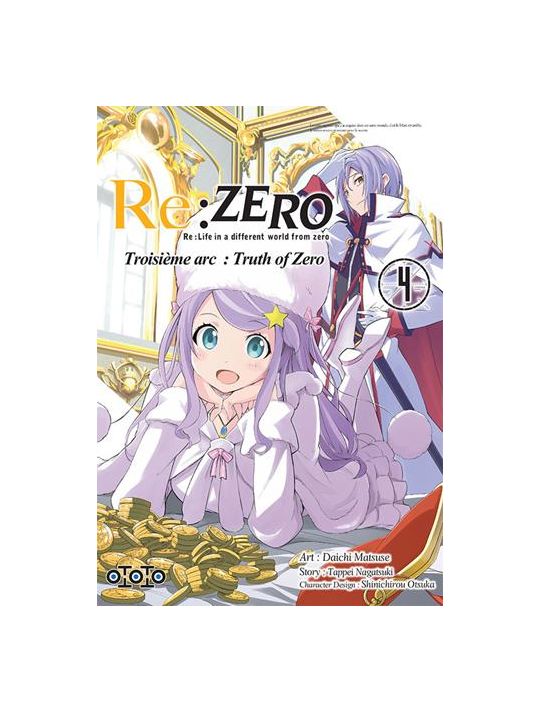 Re : Zero - Troisème arc : truth of zero tome 4 main product photo