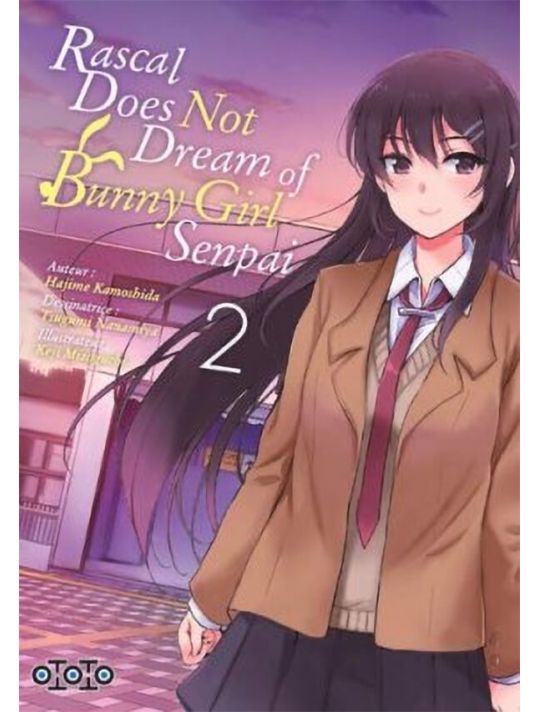 Rascal does not dream of bunny girl senpai tome 2 main product photo