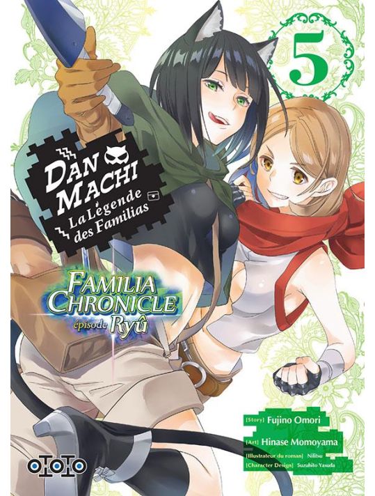 Danmachi famila chronicle - épisode Ryu tome 5 main product photo