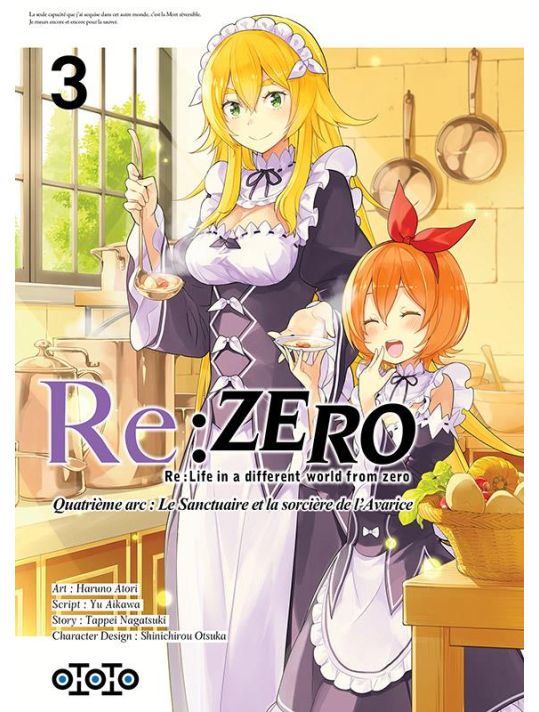 Re : Zero - quatrième arc tome 3 main product photo