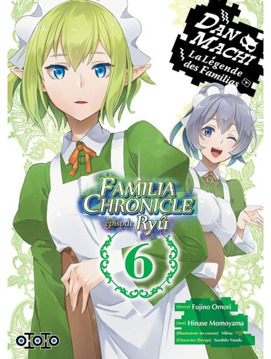 Danmachi famila chronicle - épisode Ryu tome 6 main product photo