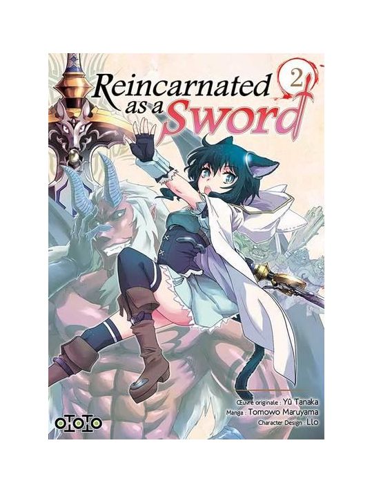 Reincarnated as a sword tome 2 main product photo