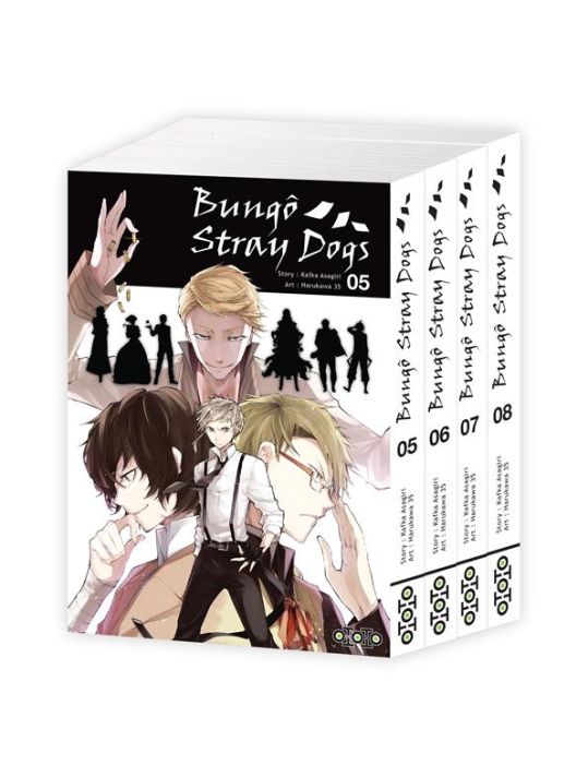 Bungô stray dogs - pack tomes 5 à 8 main product photo