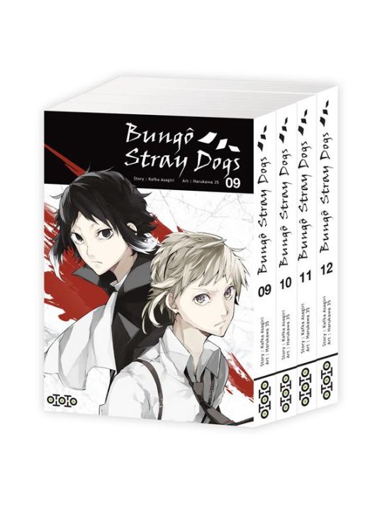 Bungô Stray dogs - pack tomes 9 à 12 main product photo