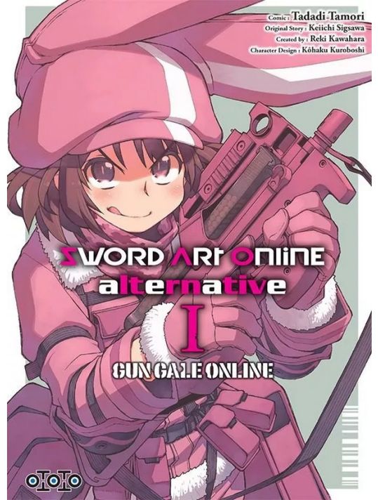Sword art online alternative - gun gale online - pack tomes 1 à 3 main product photo