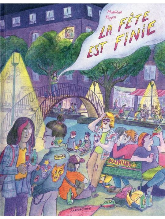 La fête est finie main product photo