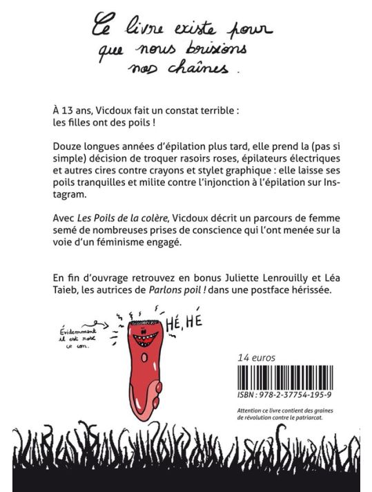 Les poils de la colère main product photo