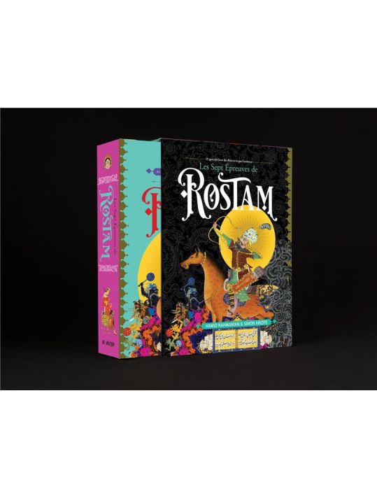 Les sept épreuves de Rostam : un conte du livre des rois main product photo