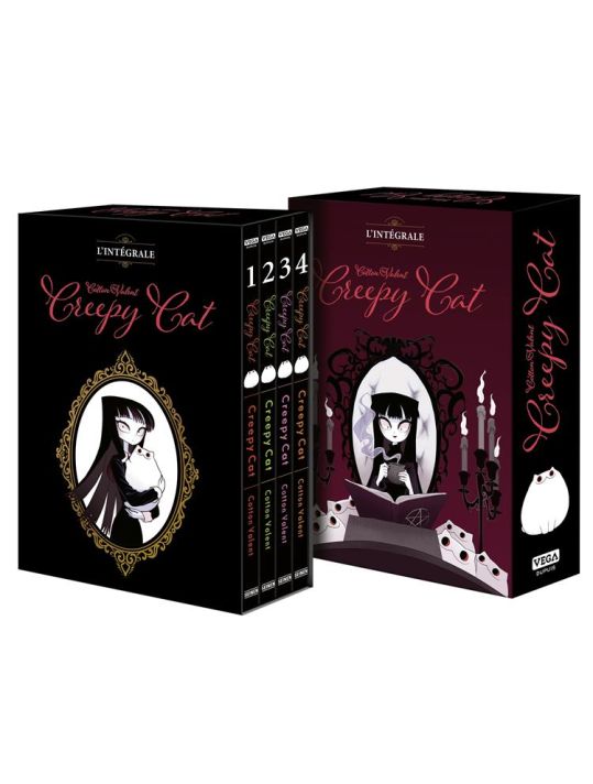 Creepy cat - coffret 4 tomes main product photo