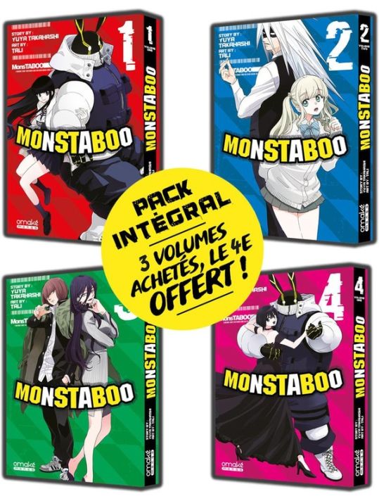Monstaboo - pack découverte main product photo