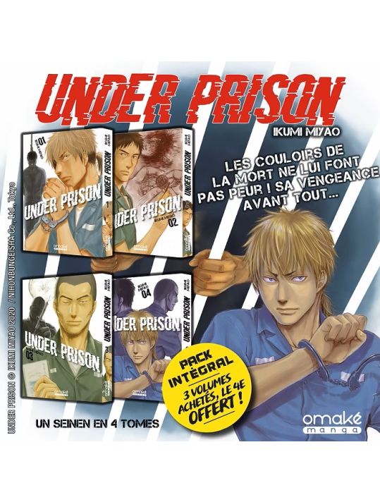 Under prison - pack découverte tomes 1 à 4 main product photo