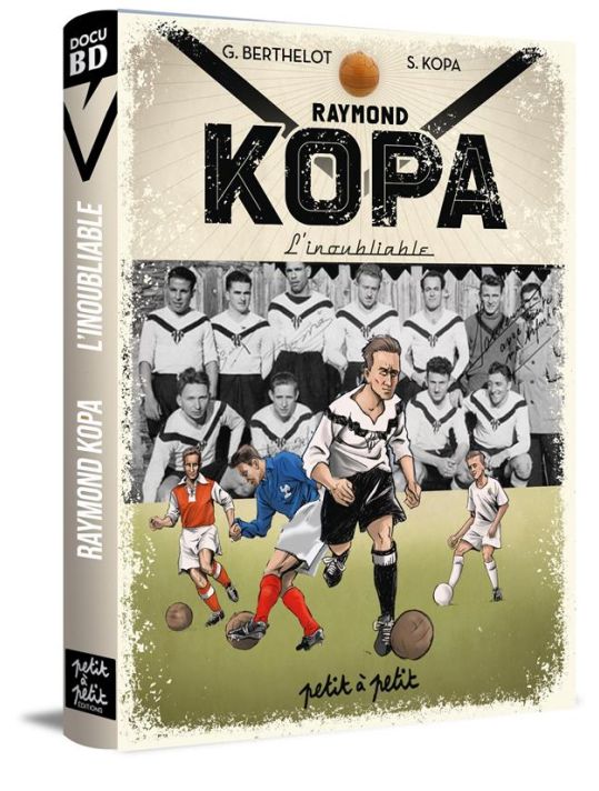 Raymond Kopa en BD - Version Angers sporting club de l'ouest main product photo
