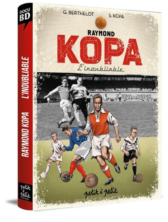 Raymond Kopa en BD - Version stade de Reims main product photo