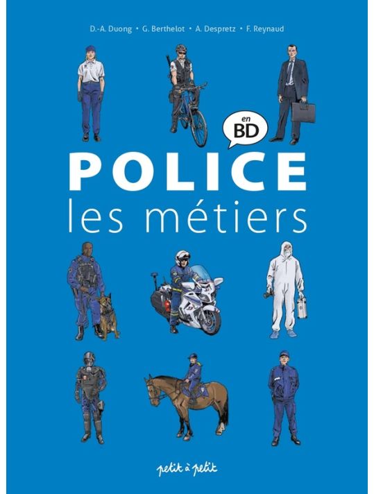 Police les métiers main product photo