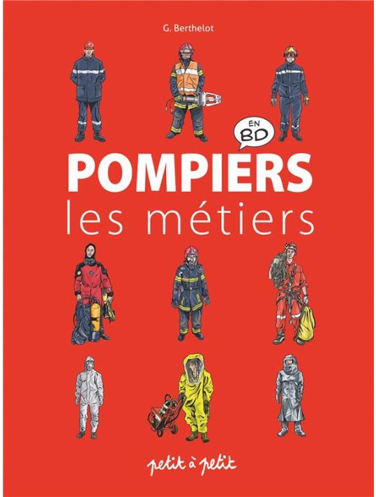Pompiers les métiers main product photo