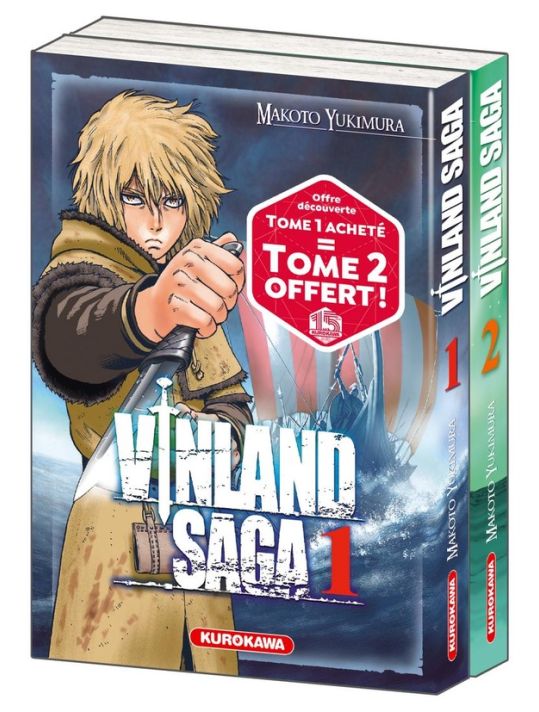 Vinland saga - pack tomes 1 et 2 main product photo