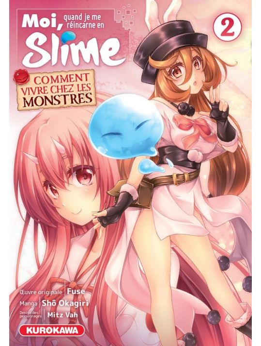 Moi, quand je me réincarne en Slime - Comment vivre chez les monstres tome 2 main product photo