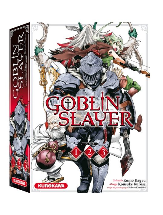 Goblin slayer - coffret tomes 1 à 3 main product photo
