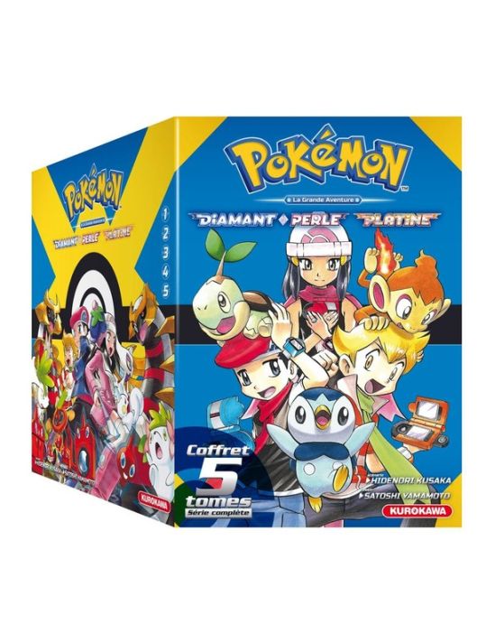Pokémon Diamant Perle / Platine - coffret tomes 1 à 5 main product photo