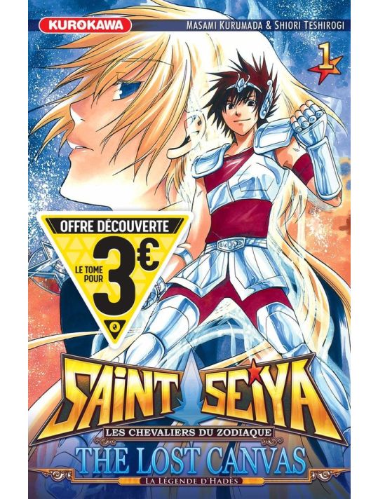 Saint seiya - the lost canvas tome 1 (petit prix) main product photo