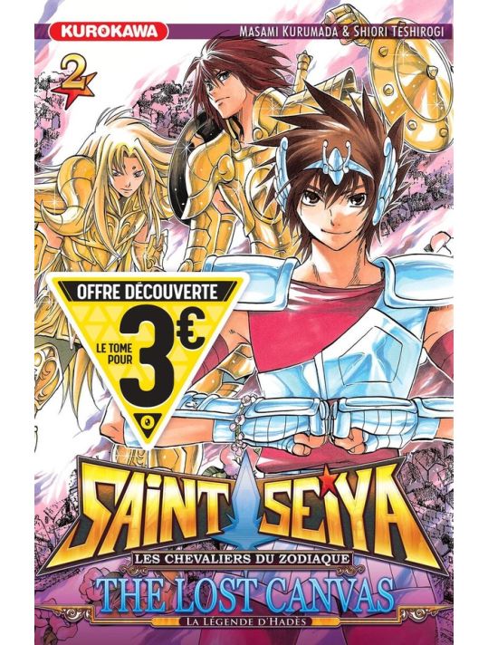 Saint seiya - the lost canvas tome 2 (petit prix) main product photo