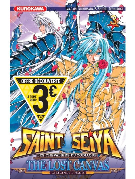 Saint seiya - the lost canvas tome 3 (petit prix) main product photo