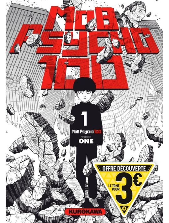 Mob psycho 100 tome 1 (petit prix) main product photo